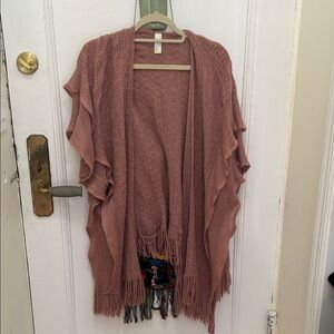 Valentine’s Day gift! Just Be Dusty Rose Knit Cardigan